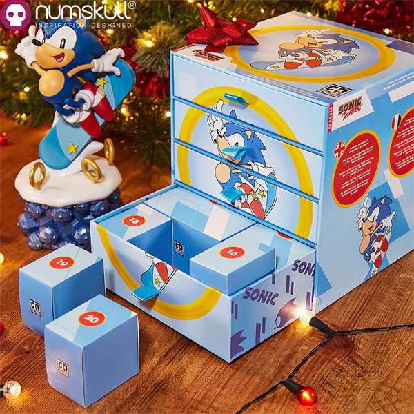 Numskull Sonic the Hedgehog - Sonic the Hedgehog Countdown Character Figure
